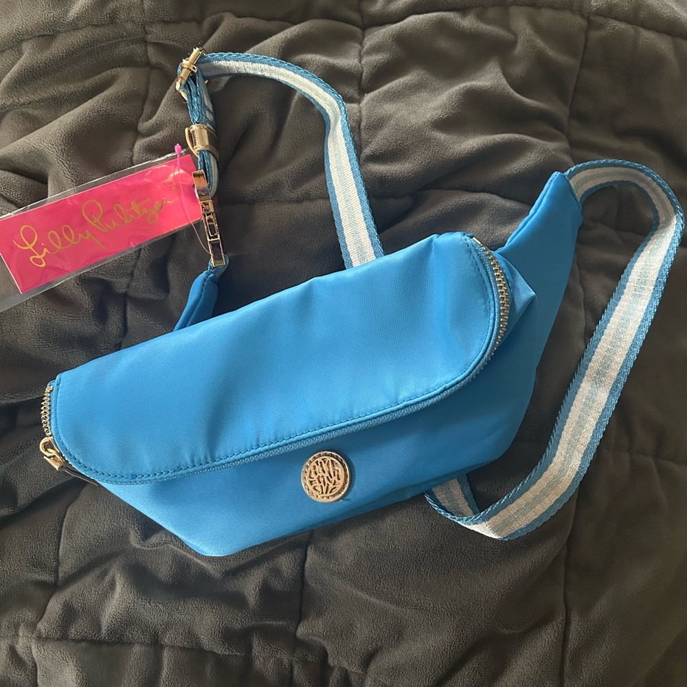 Lilly Pulitzer Blue Crossbody Bag